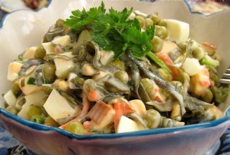 Салат с морской капустой 🥗