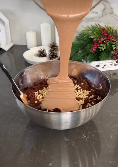 Пироженое "новогодние шишки" - Шаг 1