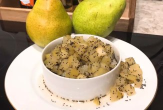 Грушевое варенье с маком