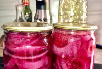 Маринованный лук на зиму