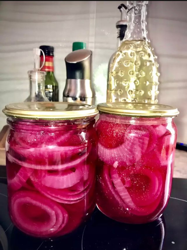 Маринованный лук на зиму