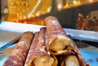 Крем заварной для хрустящих домашних вафель (трубочек)