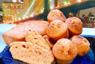 Воздушный кекс из киселя