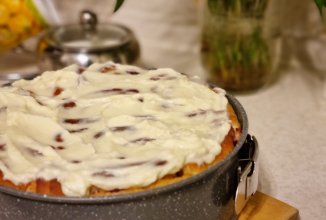 Булочки с малиной