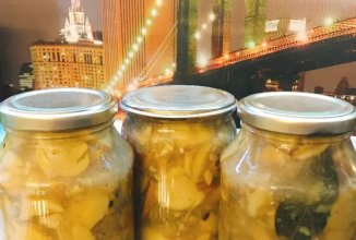 Белые грибы в горчично-пряном маринаде на зиму