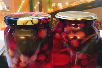 Компот из крыжовника «Мохито»