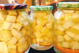 Кабачки как ананасы