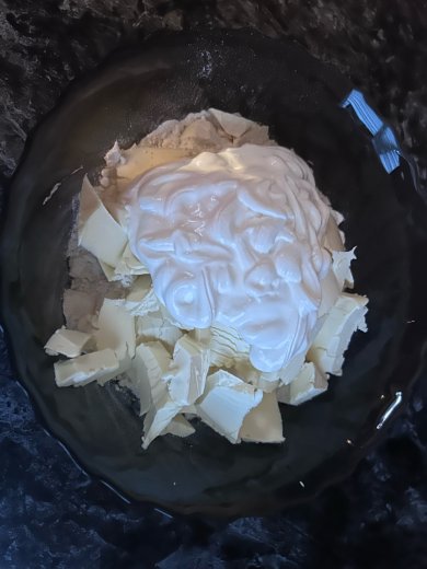 Рогалики с яблочным повидлом - Шаг 3