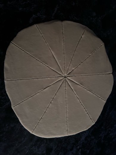 Рогалики с яблочным повидлом - Шаг 7