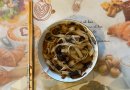 Удон с овощами и грибами