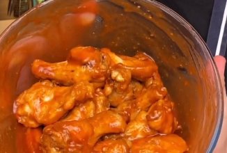 Куриные крылышки в кисло-сладком соусе