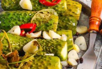 Быстрые маринованные огурцы по-армянски 🥒