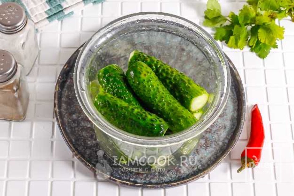 Быстрые маринованные огурцы по-армянски 🥒 - Шаг 3