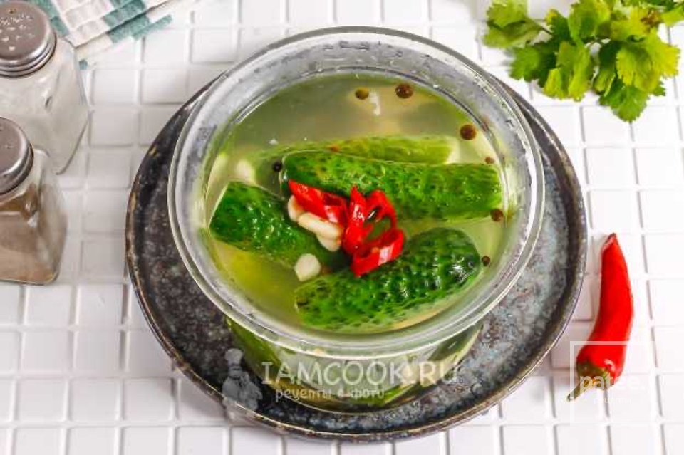 Быстрые маринованные огурцы по-армянски 🥒 - Шаг 5
