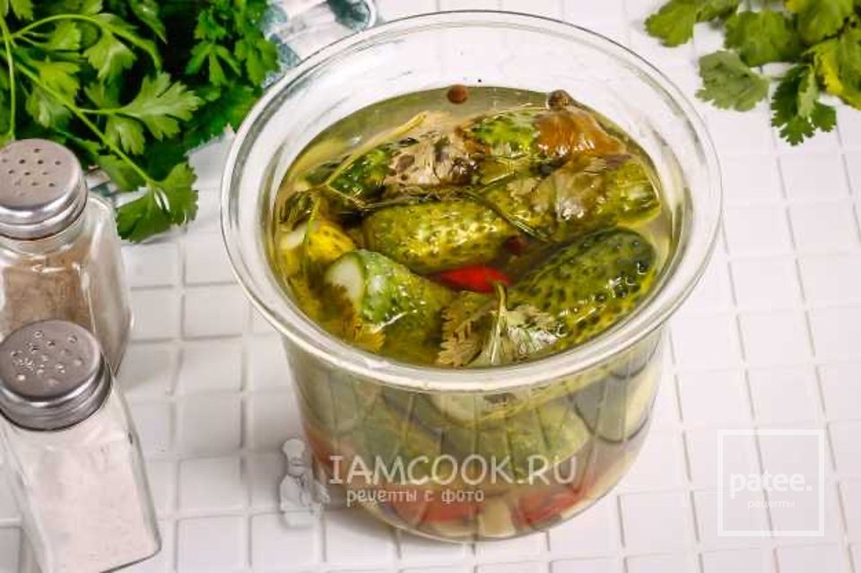 Быстрые маринованные огурцы по-армянски 🥒 - Шаг 7