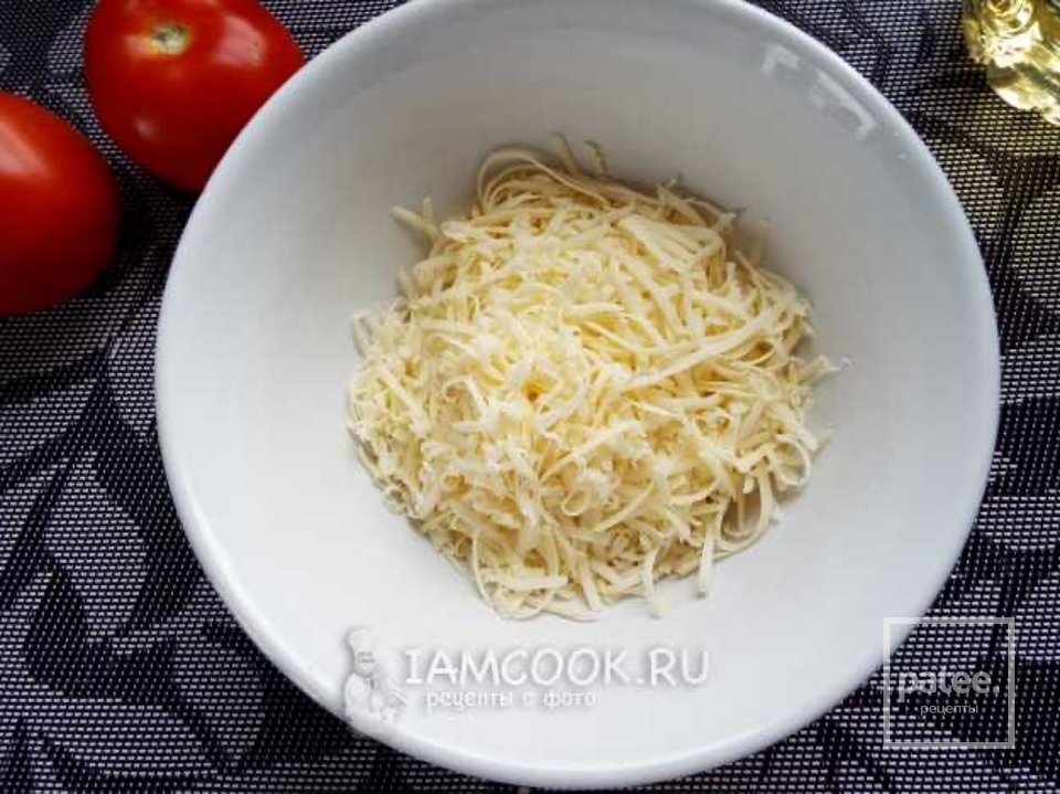 Кутабы с сыром и помидорами 🫓 - Шаг 4
