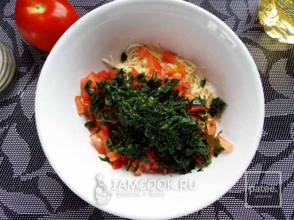 Кутабы с сыром и помидорами 🫓 - Шаг 6
