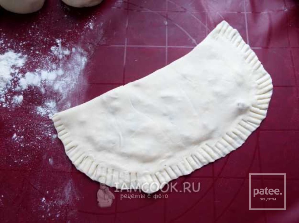 Кутабы с сыром и помидорами 🫓 - Шаг 9