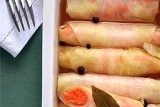 Маринованные капустные рулетики 🥬