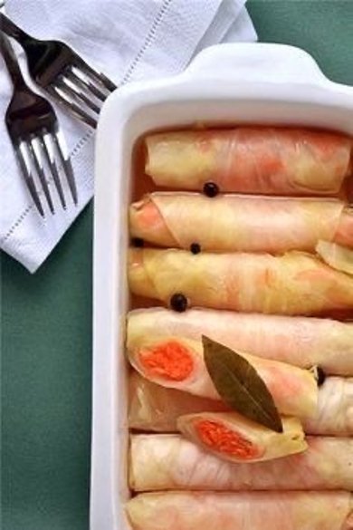Маринованные капустные рулетики 🥬 - Шаг 2