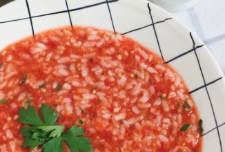 Томатный суп с рисом 🍲
