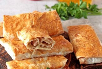 Конвертики из лаваша с курицей 🫓