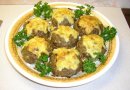 Мясные гнезда с грибами и сыром 👍🏼