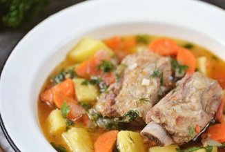 Шулюм из свиных ребрышек 🍲