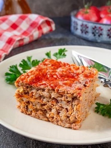 Мясная запеканка с капустой &ldquo;Ленивый голубец&rdquo; 👍🏼 - Шаг 1