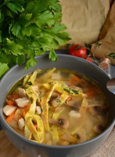 Итальянский куриный суп 🍲 - Шаг 7