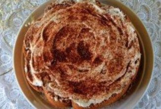 Шоколадно-творожный торт "нежность''.