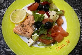 Нерка на пару с цитрусовой ноткой