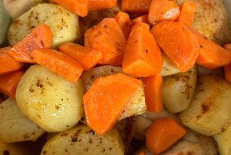 Курица с картофелем в соку