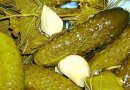 Соленые огурцы, по рецепту из Советского журнала.