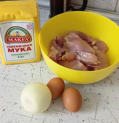 Рубленые куриные котлеты - Шаг 1