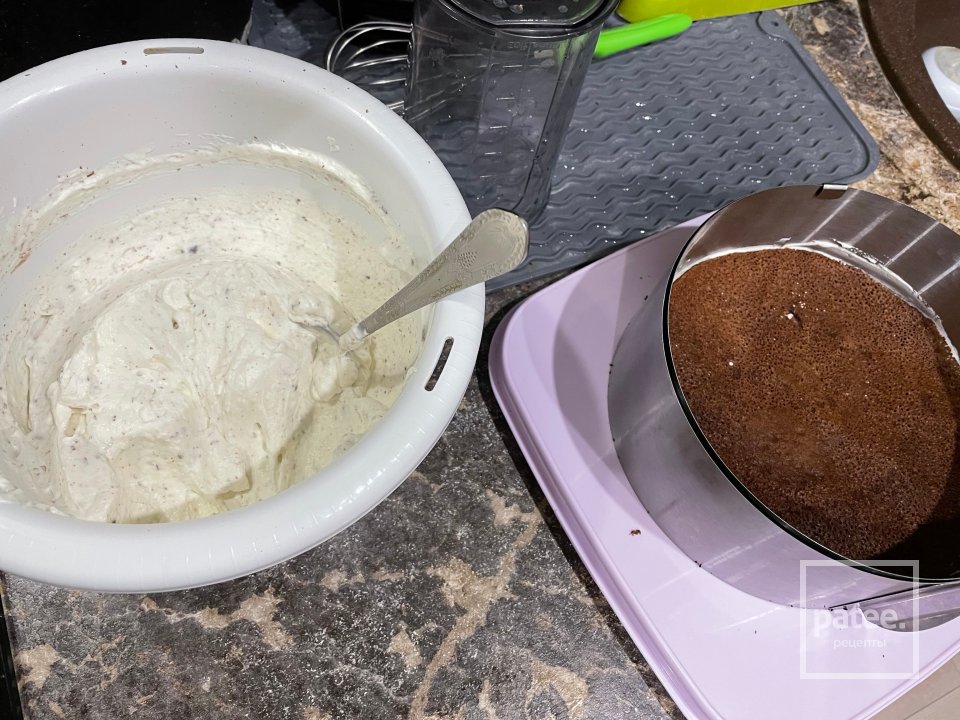 Шоколадный блинный торт - Шаг 5