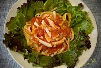 Паста с морепродуктами 🍝