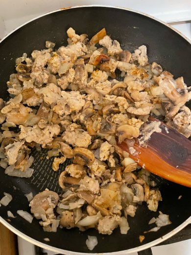 Запеканка с грибами и картофелем - Шаг 3