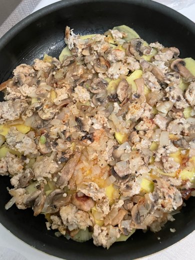 Запеканка с грибами и картофелем - Шаг 4