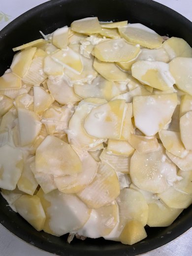 Запеканка с грибами и картофелем - Шаг 9