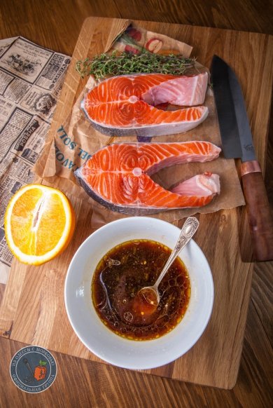 Форель, запеченная в апельсиновом маринаде 🐟 - Шаг 2