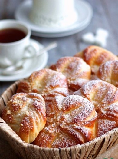 Домашние булочки с орехами 👍🏼 - Шаг 2