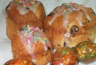 Куличи без дрожжей.