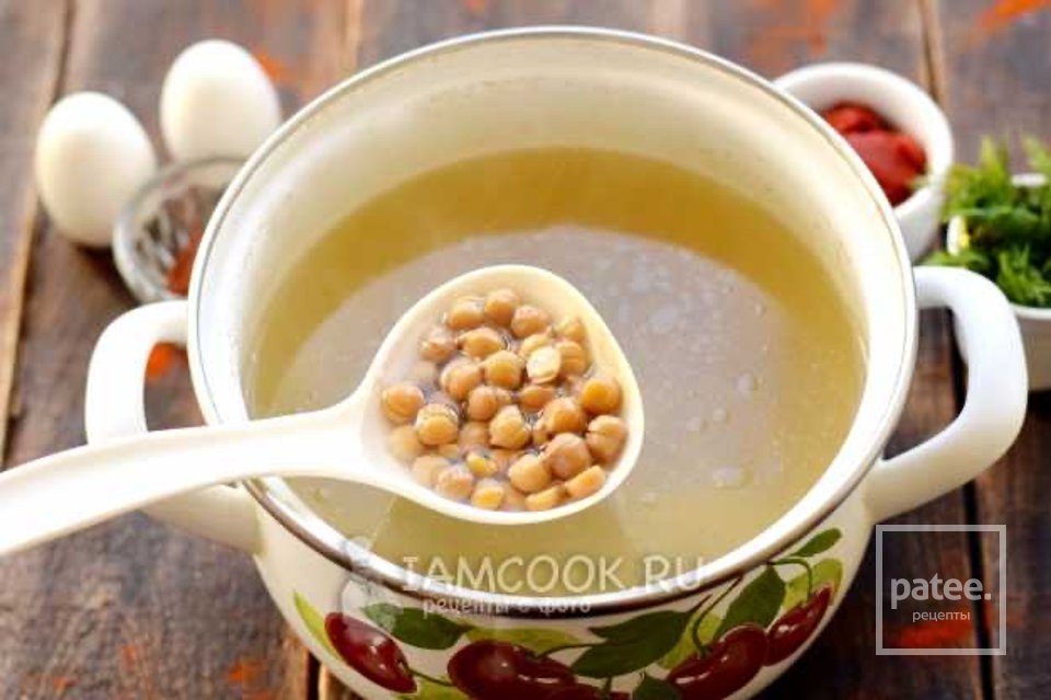 Суп с нутом и говядиной 🍲 - Шаг 2