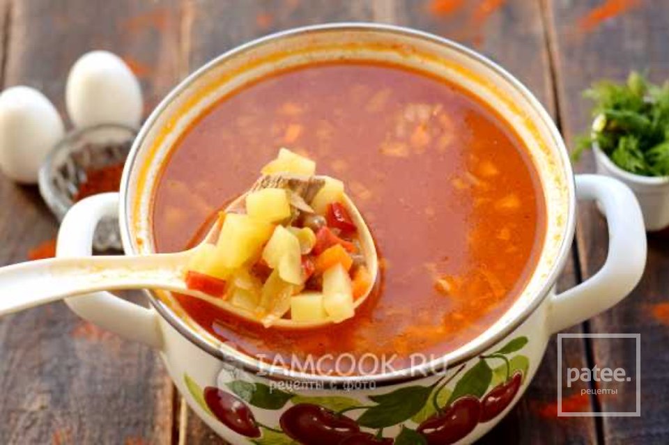 Суп с нутом и говядиной 🍲 - Шаг 8
