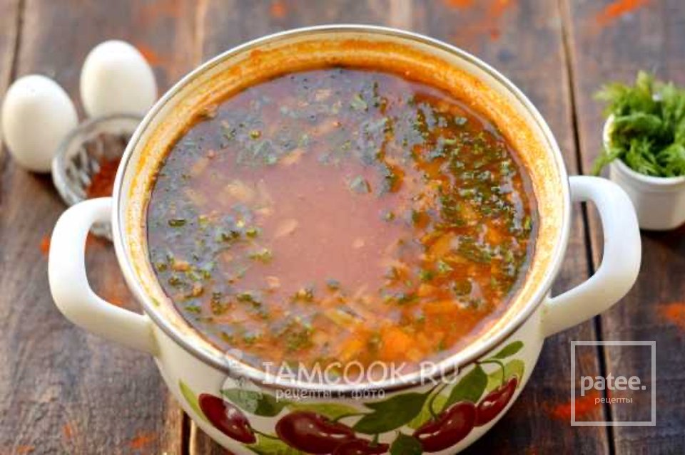 Суп с нутом и говядиной 🍲 - Шаг 9