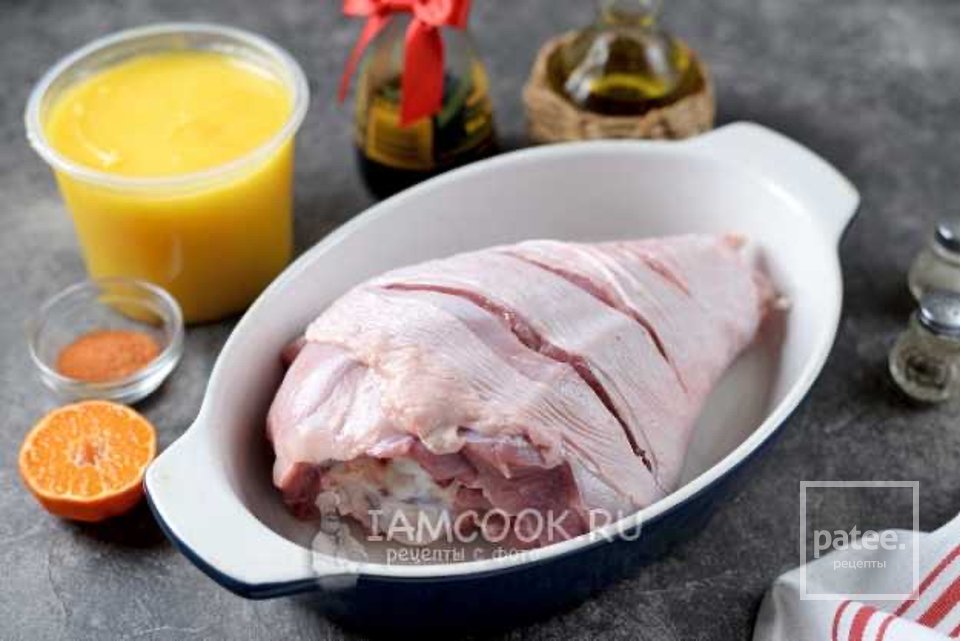 Голень индейки в соевом соусе в духовке 🍗 - Шаг 2