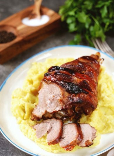 Голень индейки в соевом соусе в духовке 🍗 - Шаг 8