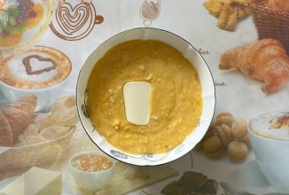 Пшёнка с тыквой и кокосовым молоком