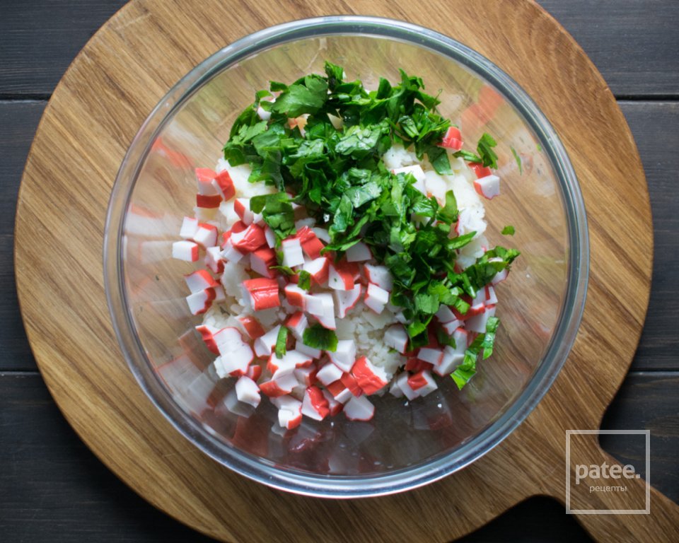 Картофельные котлеты с крабовыми палочками 👍🏼 - Шаг 2